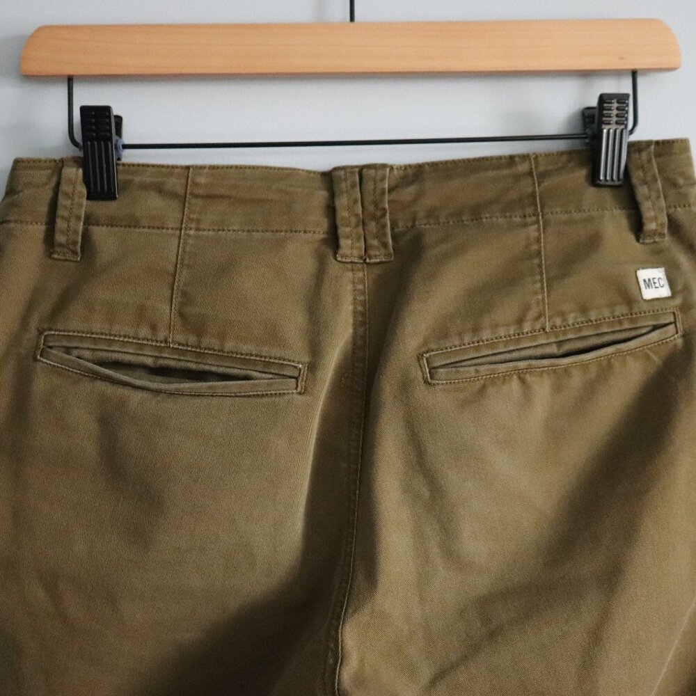 MEC Women's Sz 2 Khaki Patagonia Twill Traveler 5-Pocket Stretch Active Pants - Picture 8 of 14